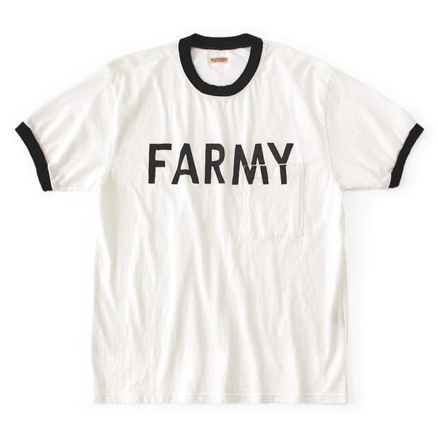 캐피탈 farmy 포켓 링거 티셔츠 4사이즈