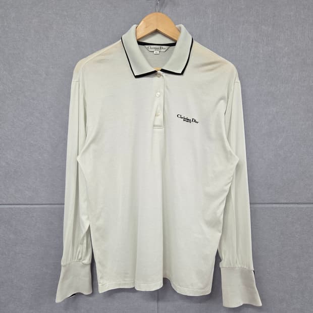 Christian Dior SPORTS 빈티지 배색 롱슬리브 카라티