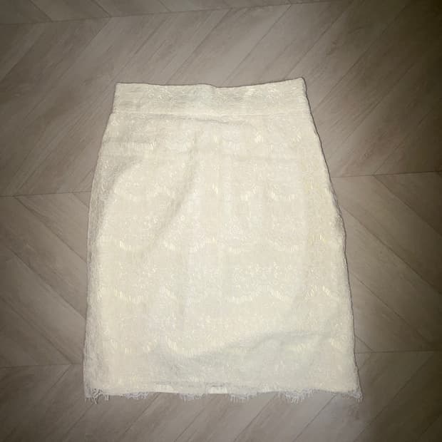 vintage lace skirt 