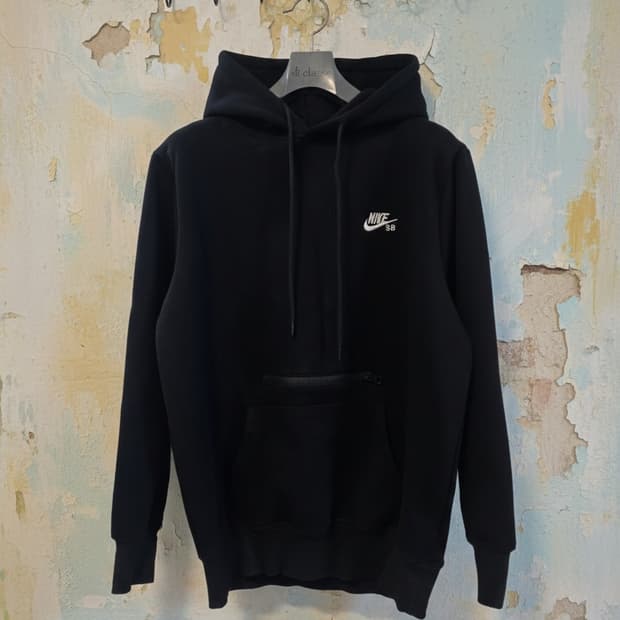 나이키 SB 블랙 후드티 XXL