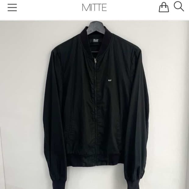 라프 바이 라프시몬스 봄버 자켓