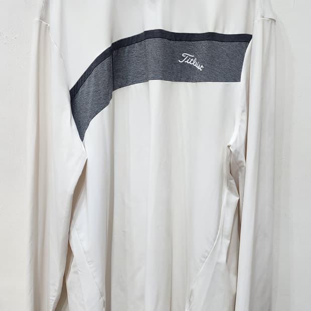 타이틀리스트 골프  긴팔 티셔츠 화이트 XL