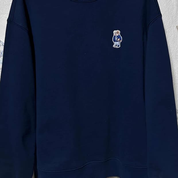 예일 맨투맨 네이비 L