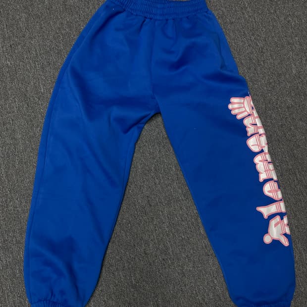 블루 트레이닝 팬츠(30-33 추천)