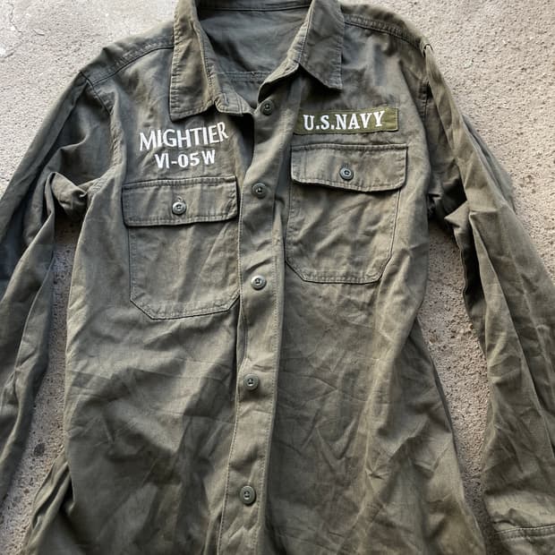 Miltery long jacket