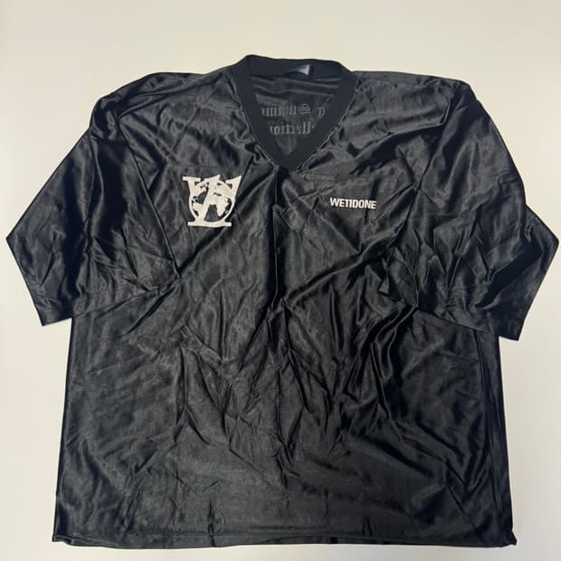 웰던 We11done 빅사이즈 코어 럭비 져지 반팔 티셔츠 2XL