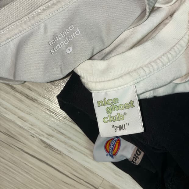 반팔 랜덤 세트 musinsa/niceghostclub/dickies