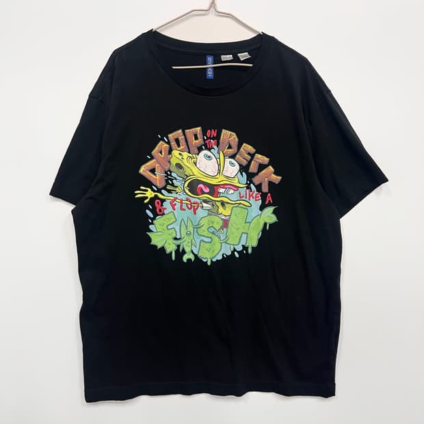 H&M 스폰지밥 반팔티