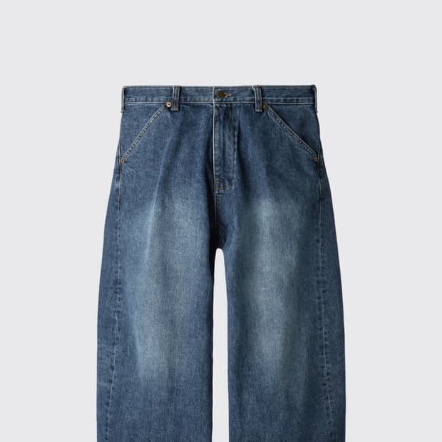 해칭룸 Wide Curve jeans