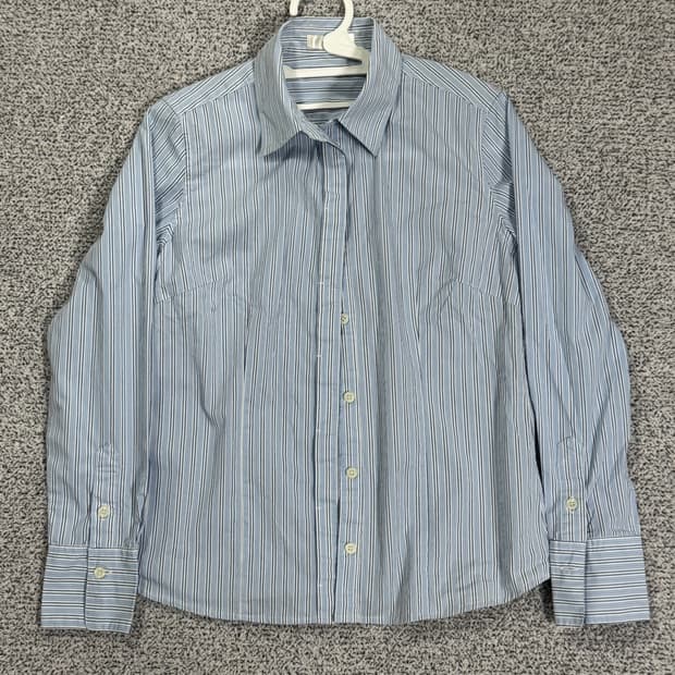 Blue Pinstripe Shirt
