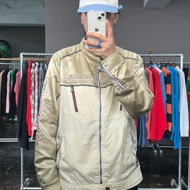 FUBU Y2K 레이싱 자켓 