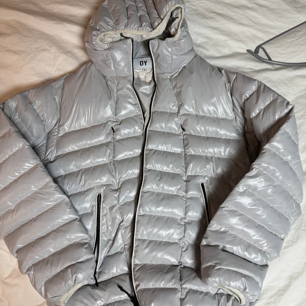 OY 커브드 경량패딩 2 사이즈 
