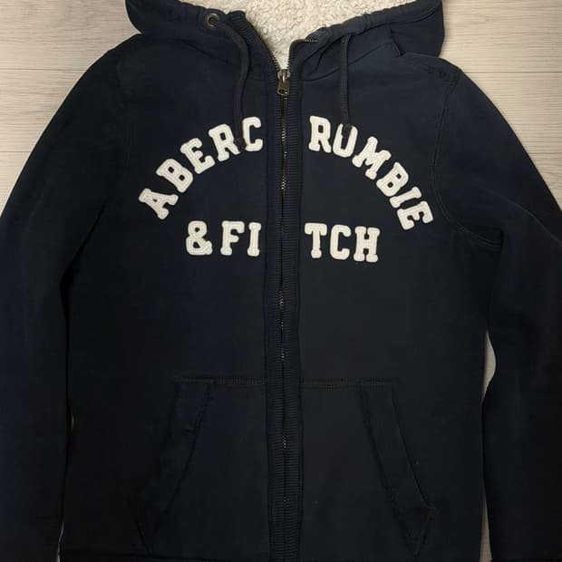 아베크롬비 양털 후드집업