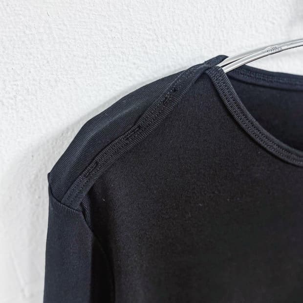 바인딩 숄더 슬림 롱 슬리브 SIZE 2