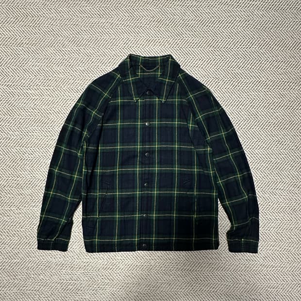 UNUSED japan classic wool shirt jacket