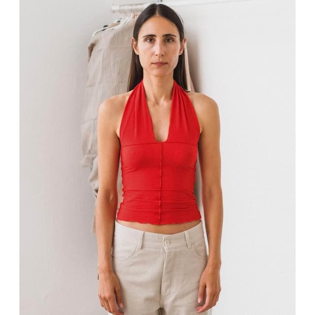 베이스레인지 baserange cinder halter top 신더 탑