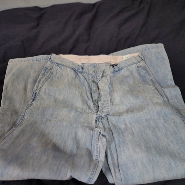 23ss 아프레쎄 프리즈너 데님 2 size