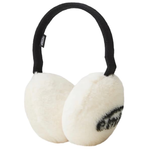 emis 이미스 퍼 귀마개 LOGO JACQUARD EAR MUFF
