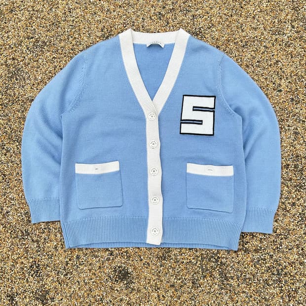 산드로 제니 블루 가디건