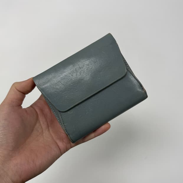 Margaret Howell flap half wallet