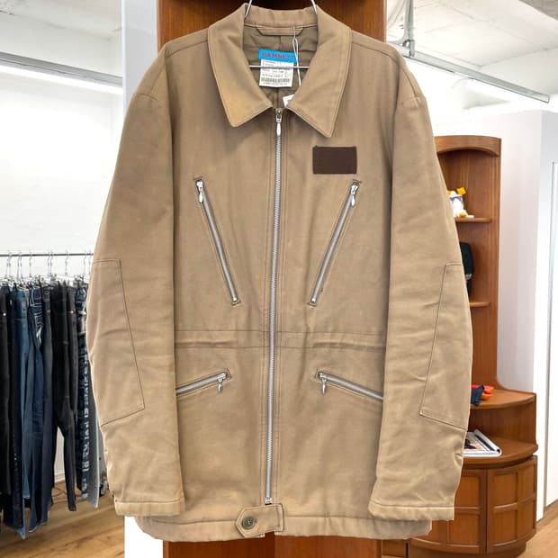 [L] 캐서린햄넷 캔버스 워크 자켓