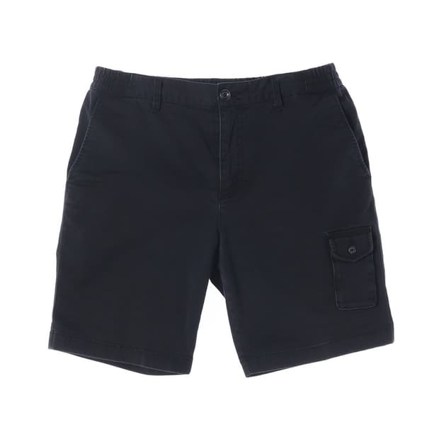 버커루 워싱 블랙 카고 반바지 32