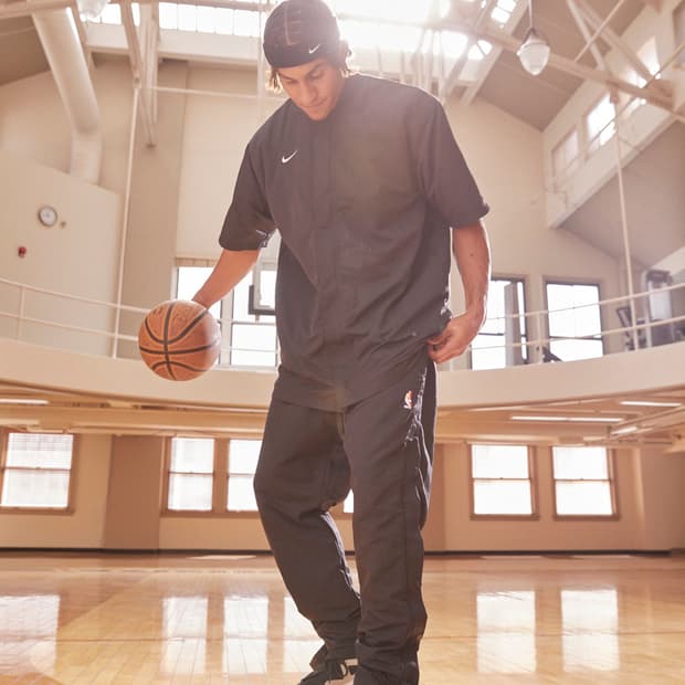 피오갓 웜업팬츠 누아르 L사이즈