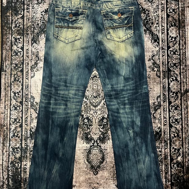 FRJ jeans 샌드워싱 데님팬츠 32
