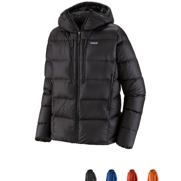 [L] 파타고니아 피츠로이 다운 패딩 블랙