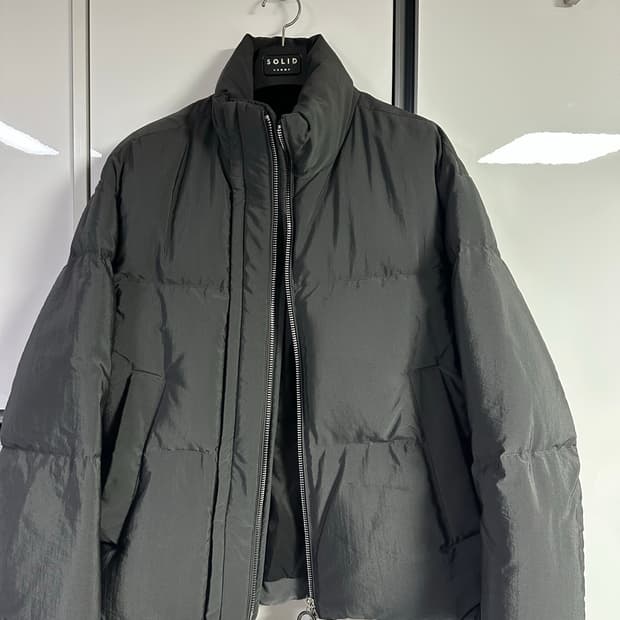 솔리드옴므 21fw 108패딩 그레이 48