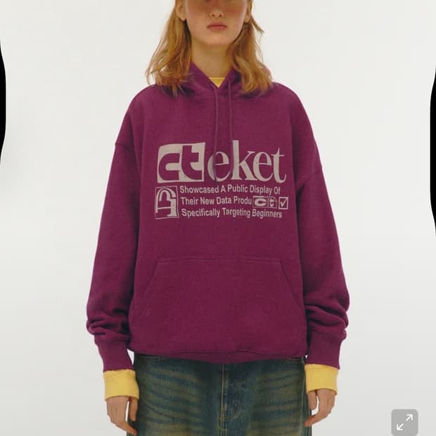 테켓 Plan Hoodie Magenta