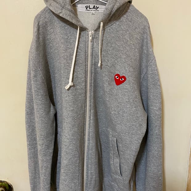 COMME des GARÇONS 집업후드