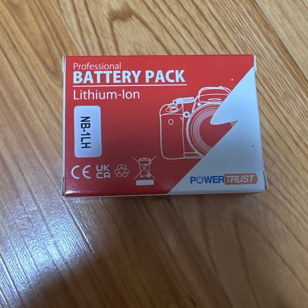 [미사용] 캐논 호환배터리 NB-1LH/1L 1600mAh