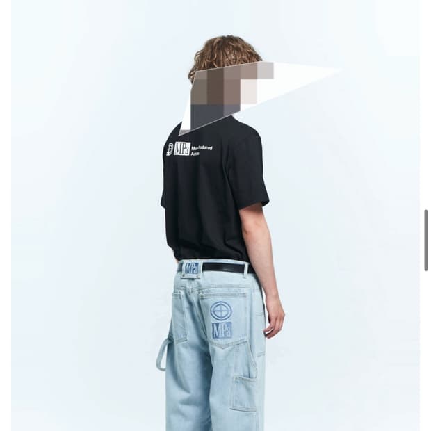 플프 페인터 데님팬츠 팝니다 S