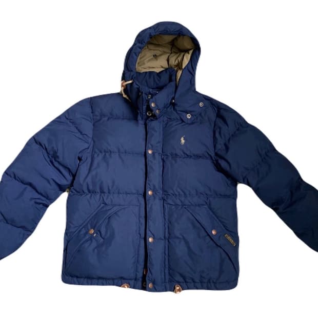 폴로 랄프로렌 네이비 패딩 s