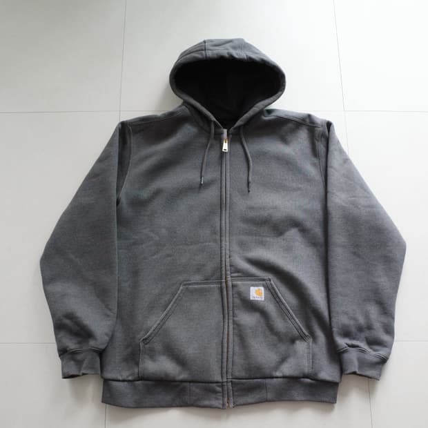 칼하트 써멀 레인디펜더 후드집업 그레이 M