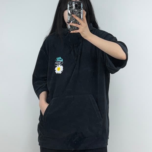 나이키 데이지 반팔 후드 E77