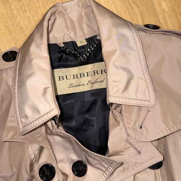 버버리 롱 코트 