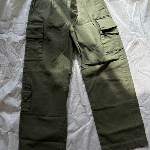 [32] MER 카고팬츠 vert armee