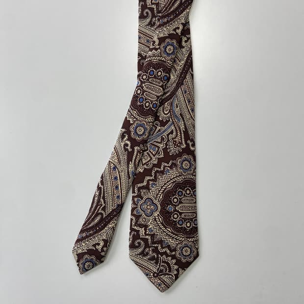 드레익스 페이즐리 명품 정품 넥타이 (Drakes)