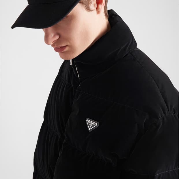 프라다 크롭 패딩 