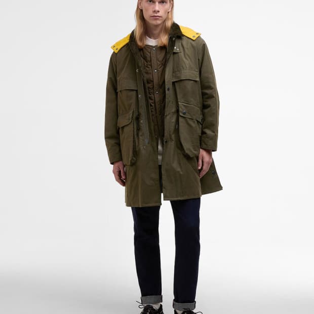 [42] 캡틴선샤인 바버 카키 올리브 새제품