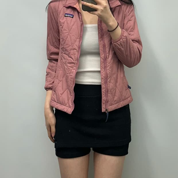 파타고니아 로즈 퀼팅 경량 패딩