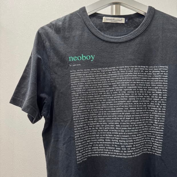 (구매) 언더커버 09ss 패티스미스 네오보이 티셔츠