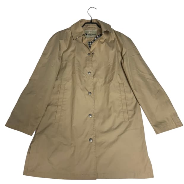 Aquascutum London 베이지 바바리 자켓 (체크 안감)