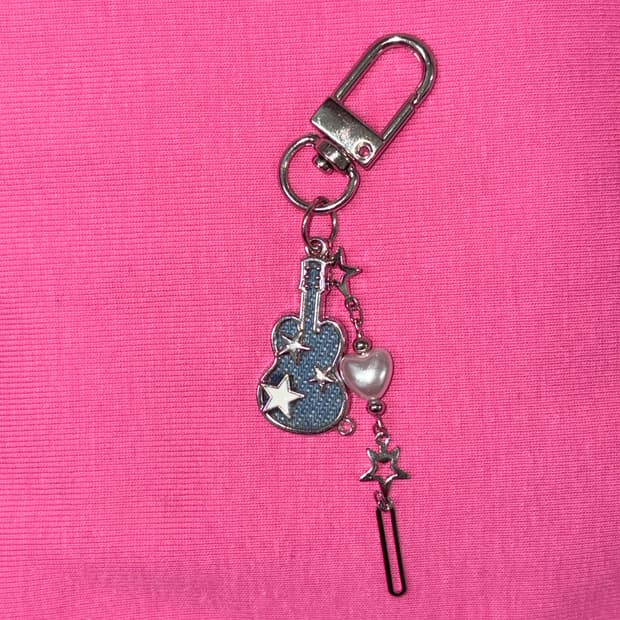 기타 핸드메이드 키링