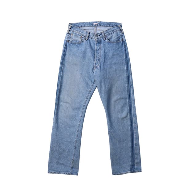 캡틴선샤인(Kaptain Sunshine) 배기컷 스트레이트 데님 팬츠