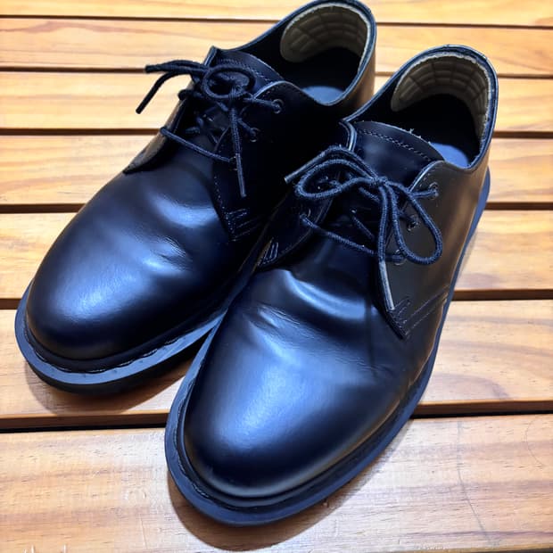 닥터마틴 1461 올블랙 250 uk6 eu39