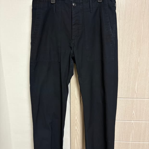 비즈빔 19SS 드릴 밀 팬츠 네이비 2