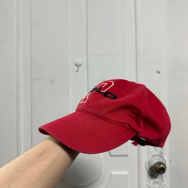 폴로 스포츠 로고 볼캡